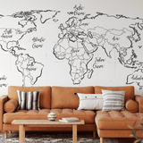 Voyager Map Peel and Stick Wall Mural