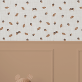 boho earthy peel and stick removable wallpaper brown