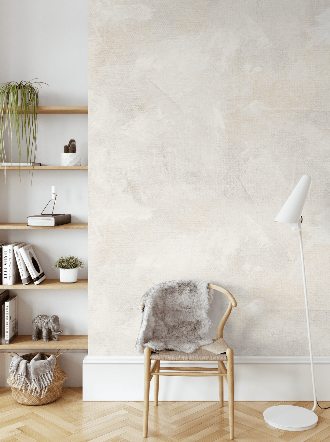 Aesthetic Peel and Stick Removable Wallpaper (Textured Wallpaper)