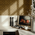 vintage luxury wallpaper for kitchen, peel and stick removable and self-adhesive. best wallpaper