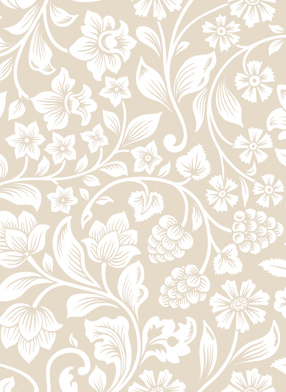 cream floral removable peel and stick wallpaper for walls