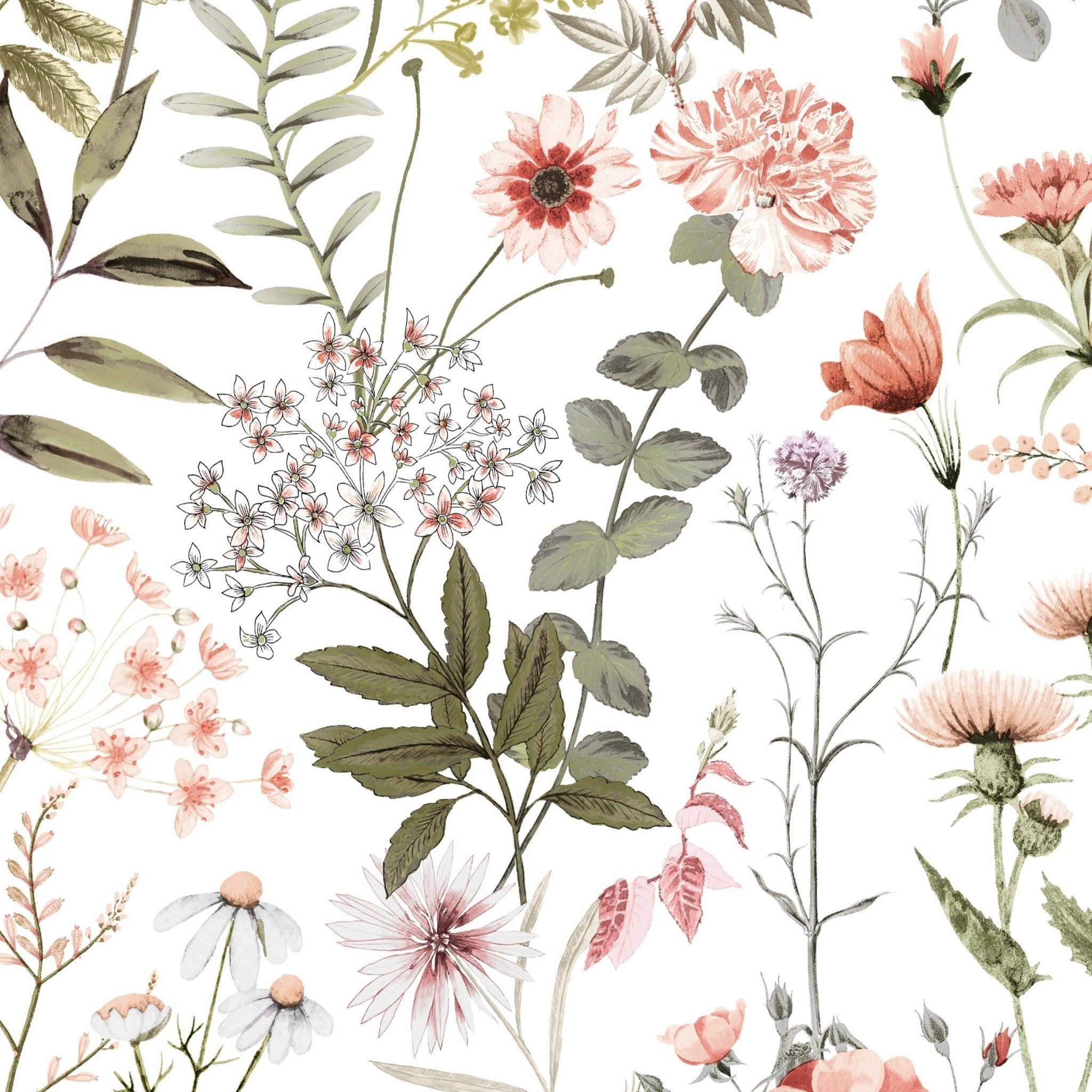 Big Floral Wallpaper