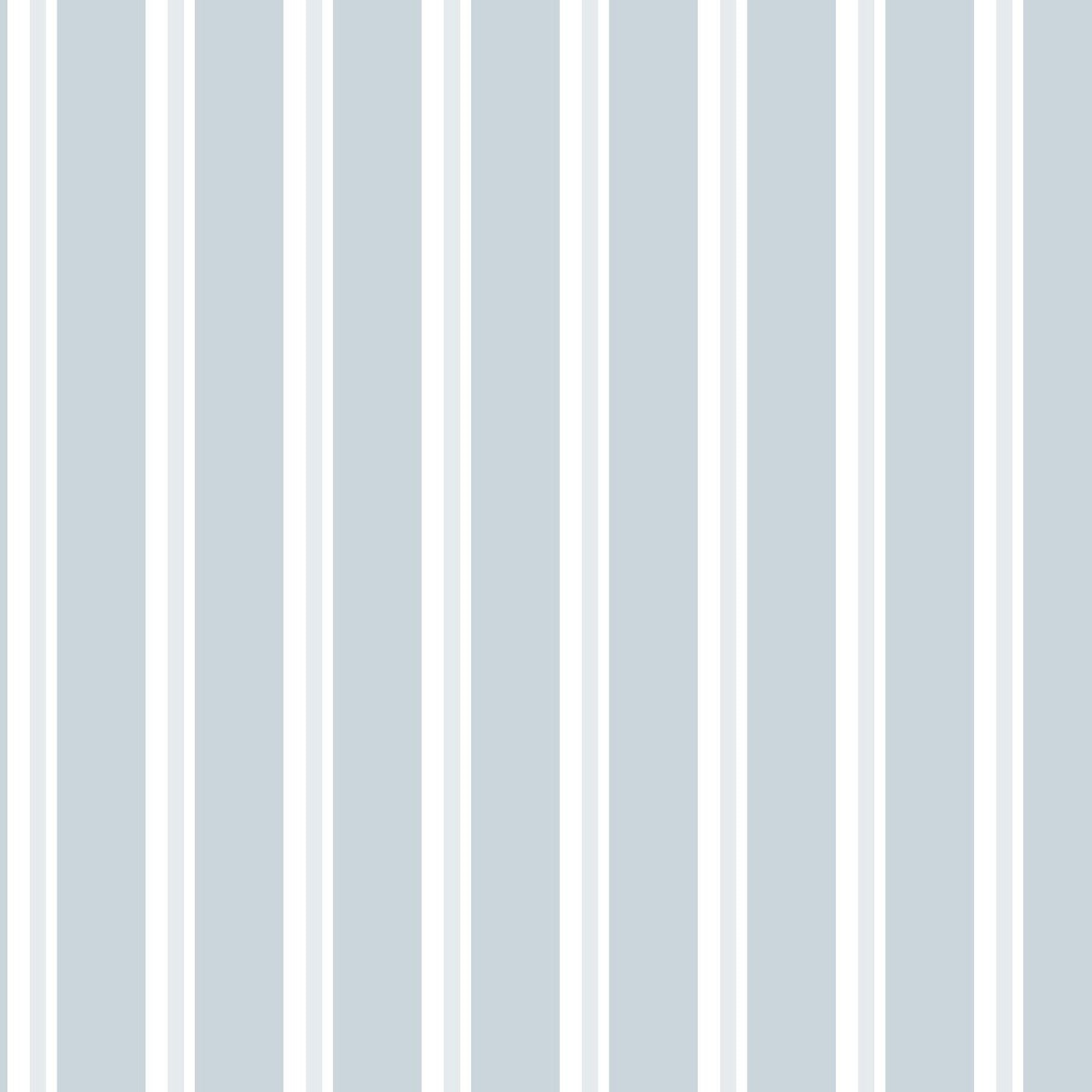 Sample of Blue stripes removable wallpaper. Classic Wallpaper. Peel and Stick Wallpaper. Boy Nursery Wallpaper. Boy Nursery Decor