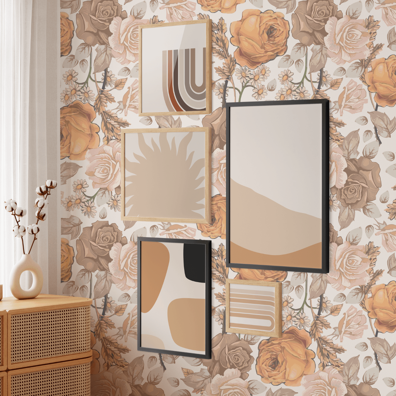 RenterFriendly Peel and Stick Wallpapers for the BohoChic Style  PopTalk