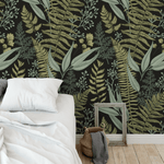 botanical wallpaper, removable peel and stick wallpaper, wall paper, wall paper peel and stick, wallpapers peel and stick
