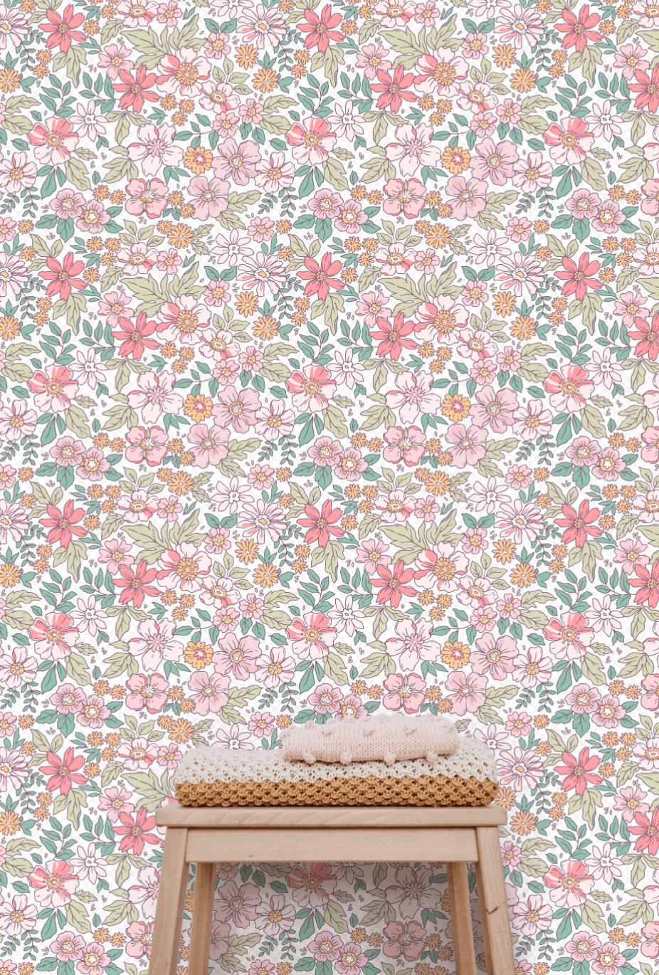 ditsy floral wallpaper