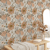 Ditsy Floral Bohemian Peel and Stick Wallpaper for Home Decor removable self adhesive