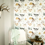 Farm Animals Removable Peel and Stick Wallpaper