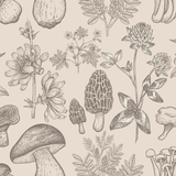Forest Foraging Peel and Stick Wallpaper - Self Adhesive, Temporary and Removable