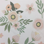 floral wall decals for baby nursery
