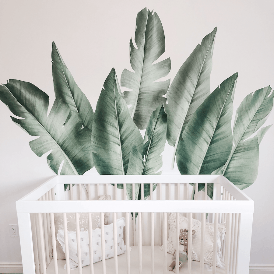Tropical Leaf Wall Decal Stickers