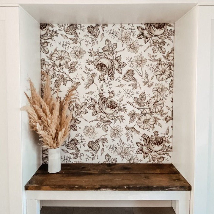 Harlow Floral Wallpaper (Peel & Stick and Removable)