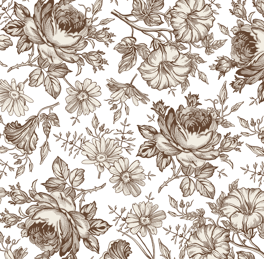 Harlow Floral Wallpaper (Peel & Stick and Removable)