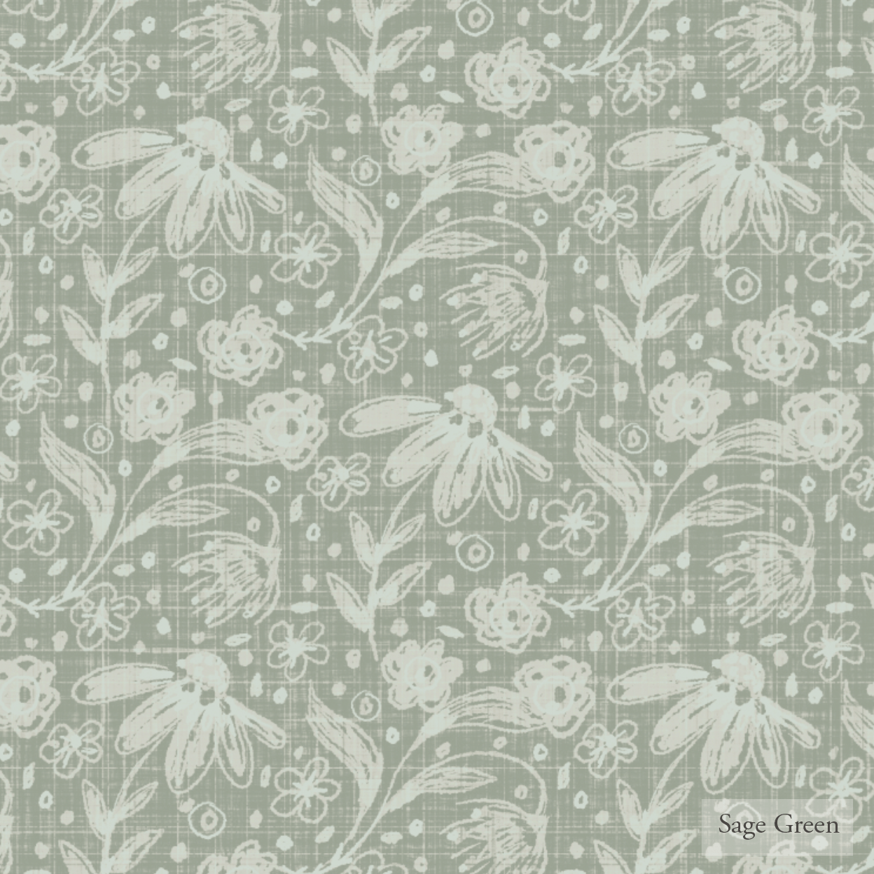 sage green peel and stick wallpaper floral