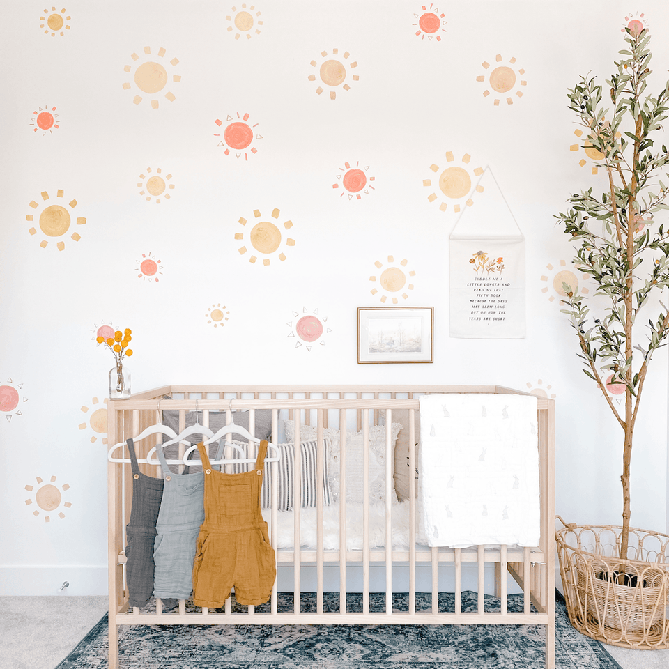 Nursery Wall Decals Self-Adhesive and Removable