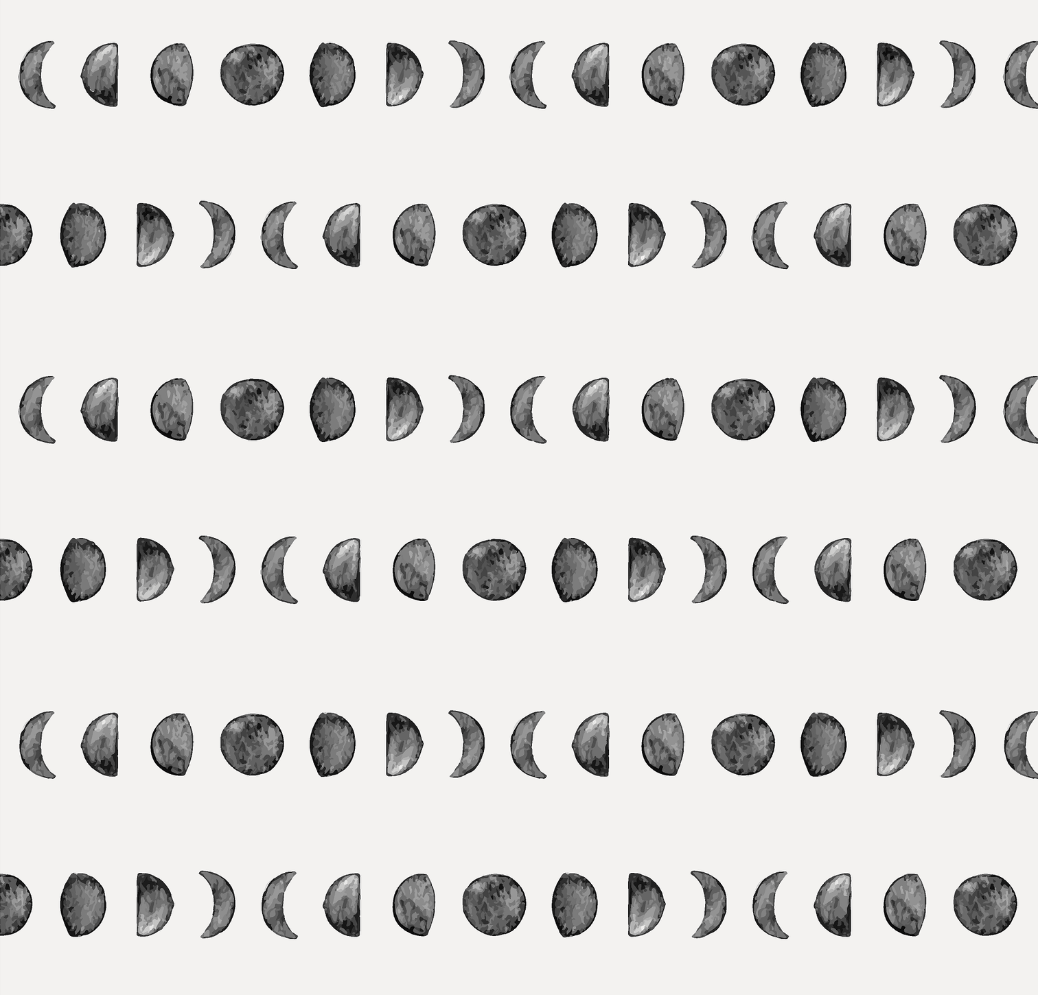 Moon Peel and Stick Wallpaper for Walls