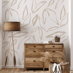 Nutmeg Leaves Removable Wallpaper, Rocky Mountain Decals