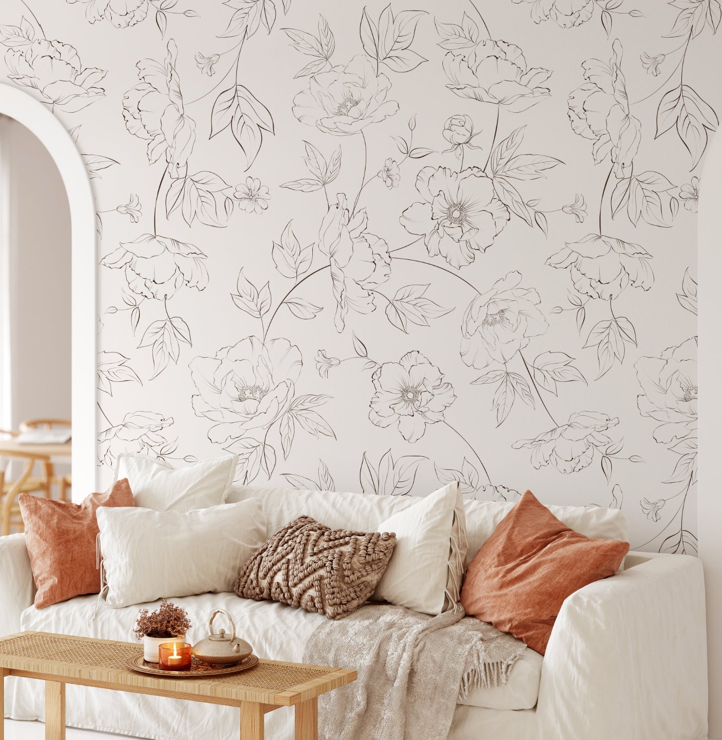 flowery wallpaper peel and stick, removable wallpaper canada, peel and stick wallpaper canada