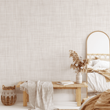 Grass Cloth Removable Wallpaper, Linen Removable Wallpaper, Natural Wallpaper, Texture Peel and Stick, Accent Wall, Grasscloth peel and stick wallpaper