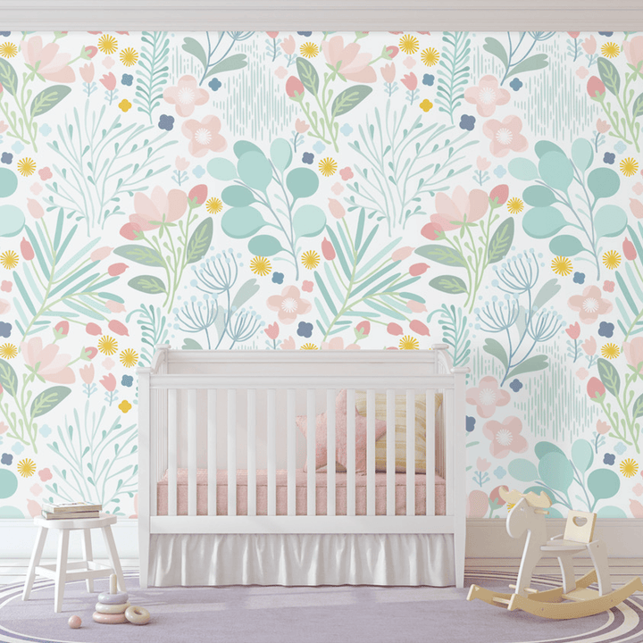 Spring Wallpaper | Removable Peel and Stick Wallpaper