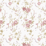 Delicate Drawn Floral Removable Wallpaper - Alternate Colours Available / Modern Line Art Floral Design / Floral Feature Wall