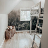 loft wallpaper, removable peel and stick wallpaper, wall paper, wall paper peel and stick, mountain scene wallpaper
