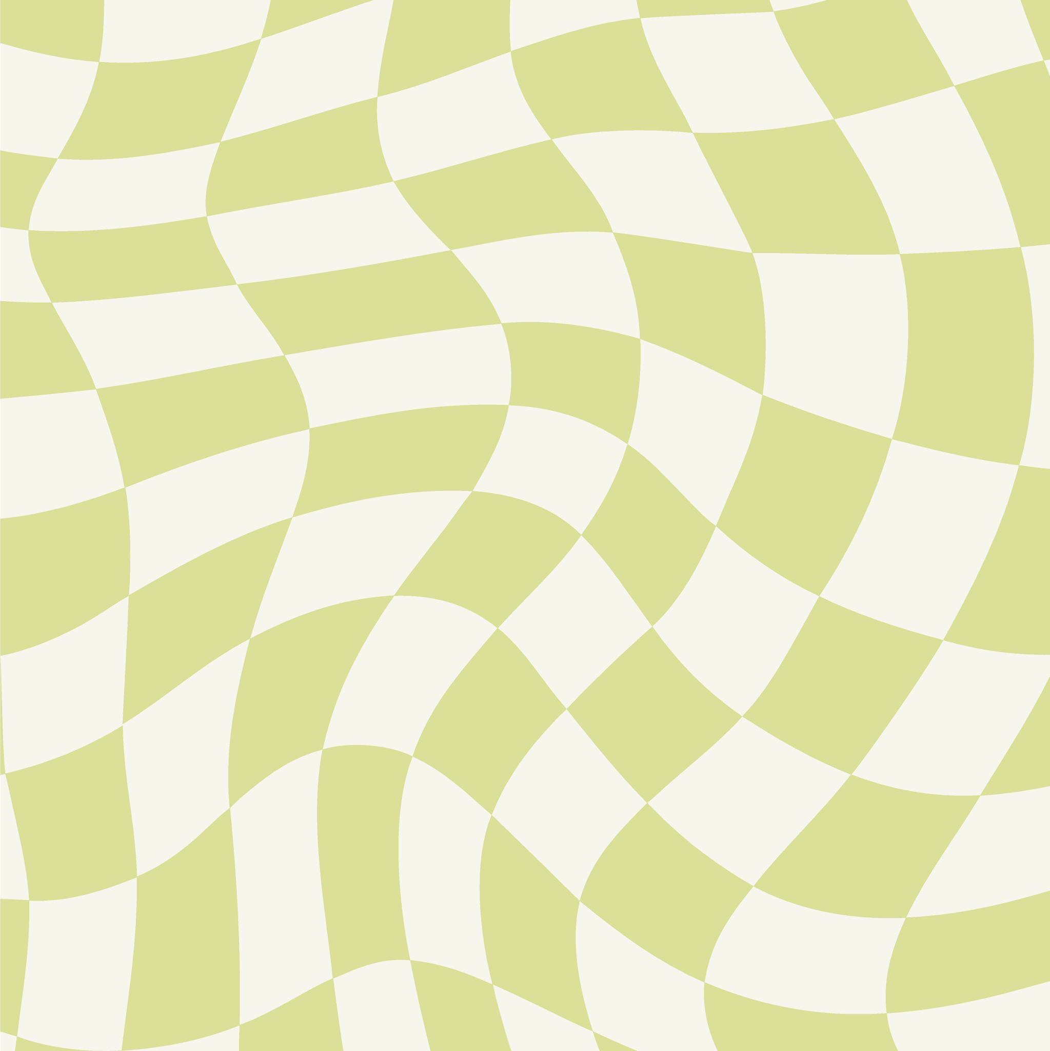 Green lime and beige checkerboard pattern